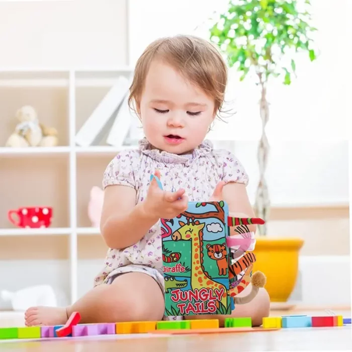 کتاب پارچه ای آموزش دم حیوانات مدل جنگل کد 6142147