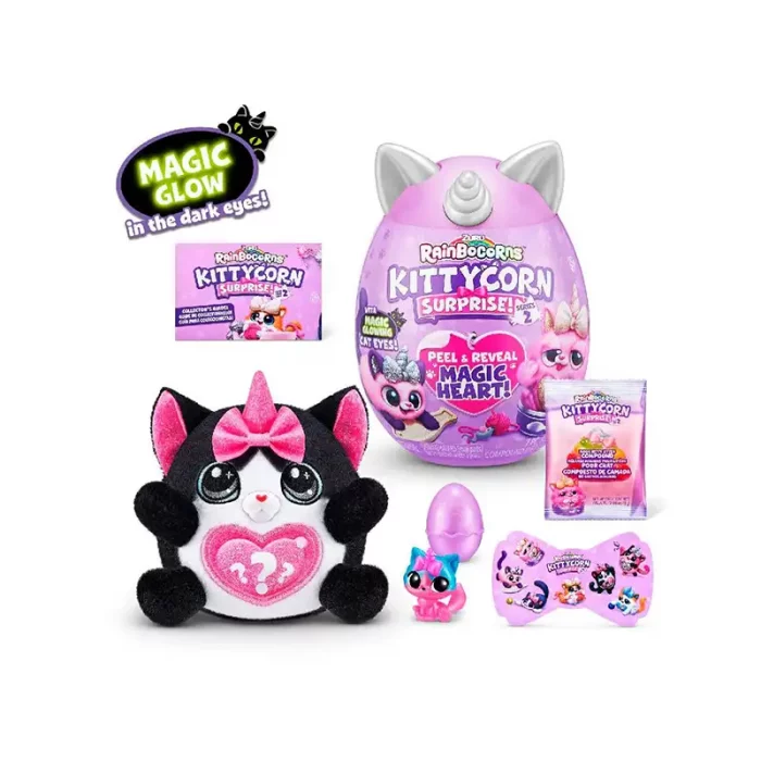 عروسک سورپرایزی رینبوکورنز RainBocoRns سری 2 Kittycorn کد 9279