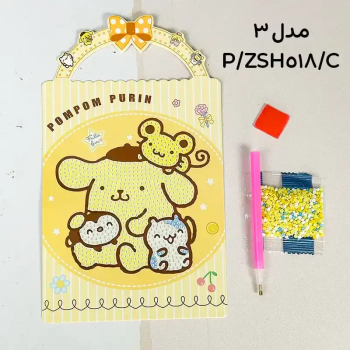 تابلو نقاشی الماسی طرح کرومی کد ZSH518