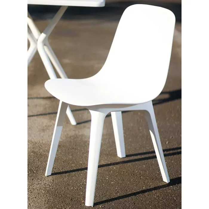 میز بزرگسال مربع  تیکا رنگ سفید  P/TF03/WH