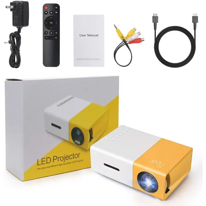 دستگاه پروژکتور  LED PROJECTOR کد YG300