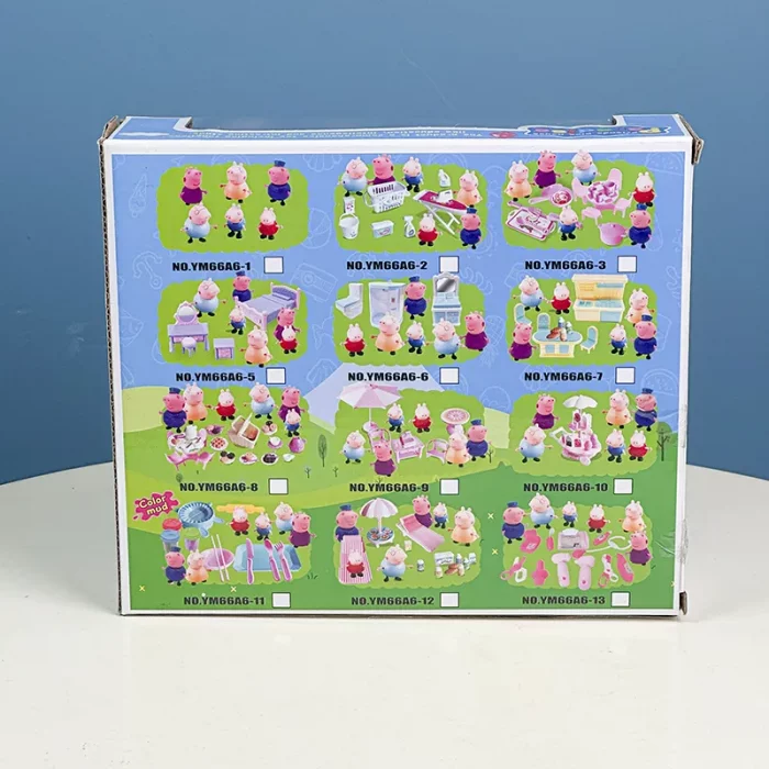 فیگور 6 عددی خانواده پپاپیگ کد 6320W