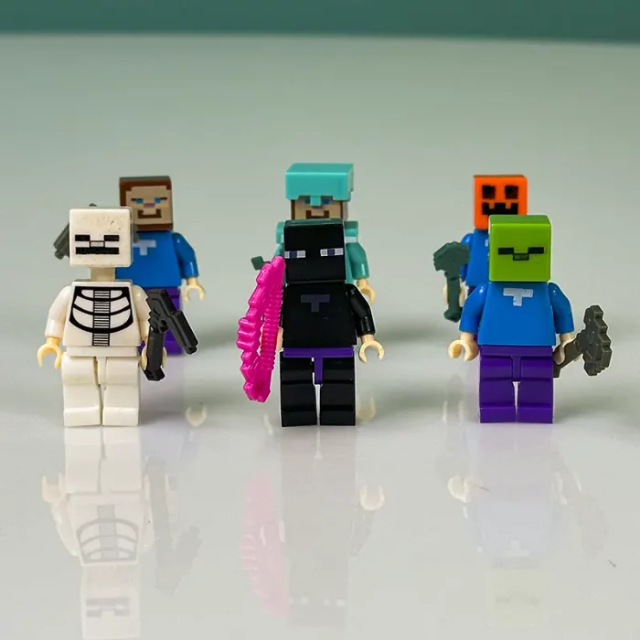 مینی فیگور 6 عددی ماینکرفت MINECRAFT کد 22617