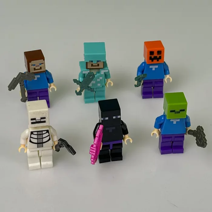 مینی فیگور 6 عددی ماینکرفت MINECRAFT کد 22617