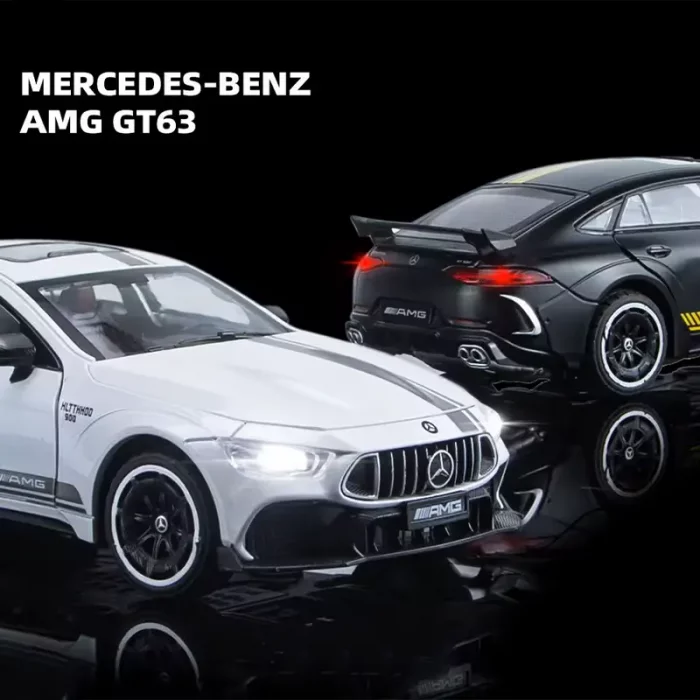 ماکت ماشین بنز جی تی آر مشکی GTR کد M338