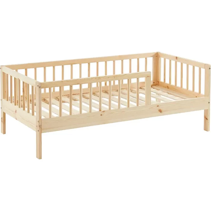 تخت خواب کودک چوبی کشویی کد 6188073