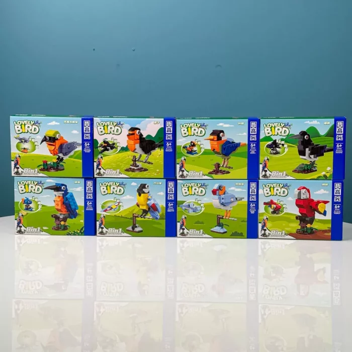 لگو پرنده مدل 88 تکه مدل مرغ عسل خوار کد P/991003/A