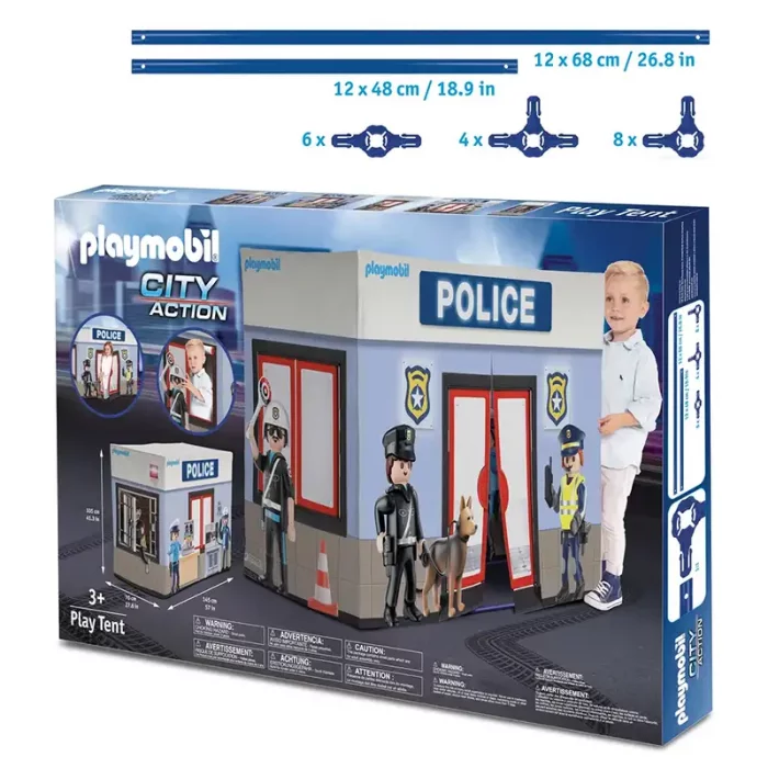 چادر بازی کودک مدل ایستگاه پلیس playmobil کد 76301