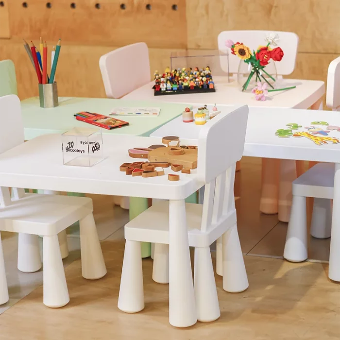 صندلی کودک مدل ماموت MAMMUT رنگ آبی پاستلی کد 3575