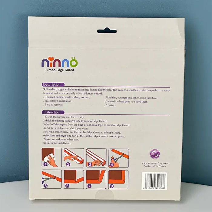 محافظ لبه نینو ninno مدل جامبو رنگ بژ کد P/3001/C