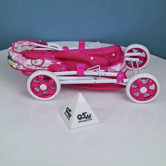 کالسکه عروسک طرح گل کد P/81661/B