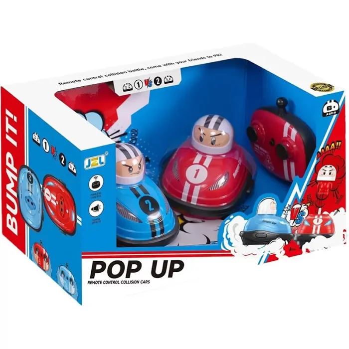 ماشین مبارز کنترلی مدل POP UP ست 2 عددی کد 03551