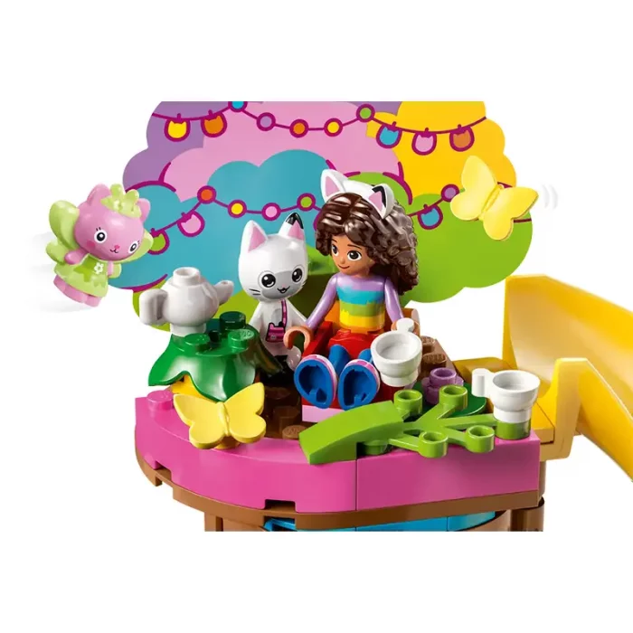 لگو خانه عروسک گبی 130 قطعه مدل Kitty Fairy's Garden Party کد 10787