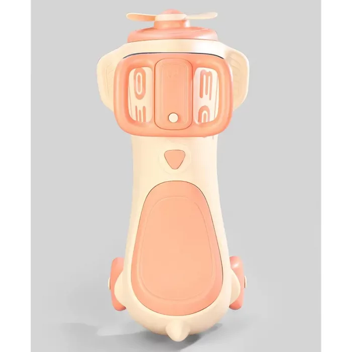 لوپ کار کویر موزیکال طرح هواپیما رنگ هلویی کد P/QT8081/HO