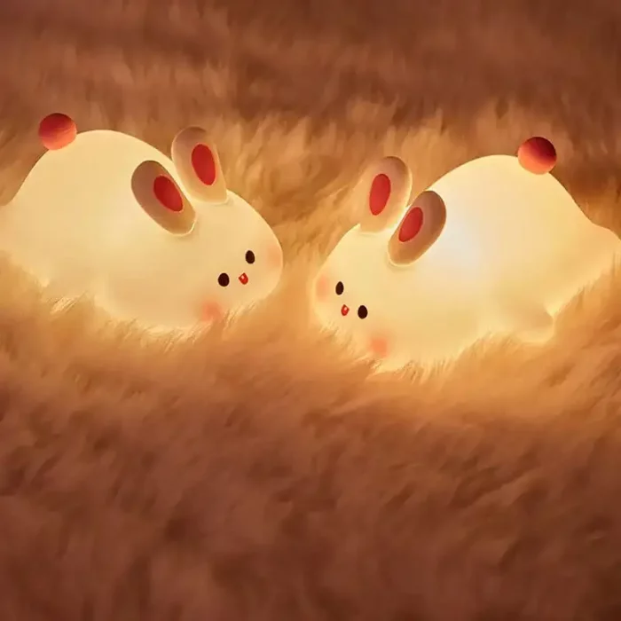 چراغ خواب سیلیکونی طرح خرگوش کد 121269