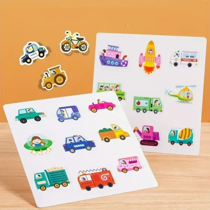 کتاب نقاشی با ماژیک جادویی و جاگذاری طرح حیوانات مزرعه کد 6361196
