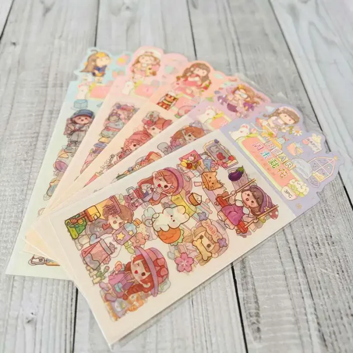 برچسب فانتزی دخترانه کد SZ13502