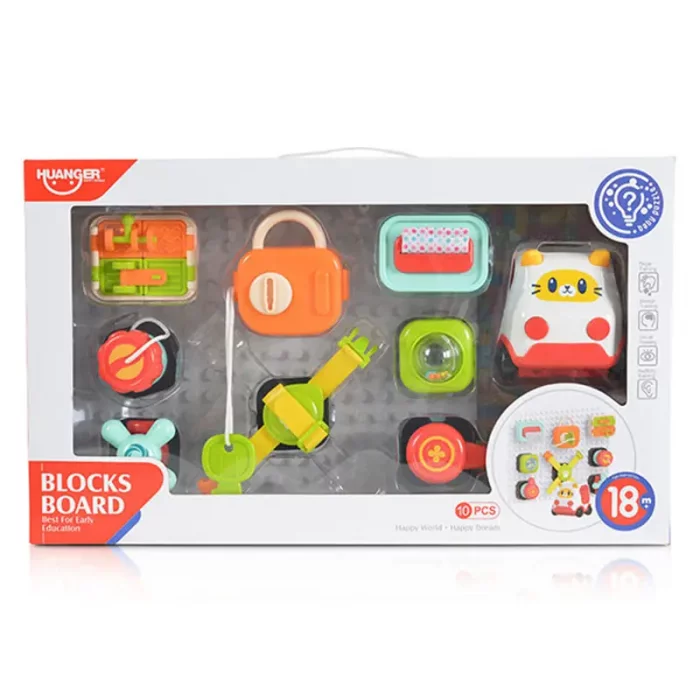 بیزی برد لگویی 10 تکه هانگر Huanger کد HE8082
