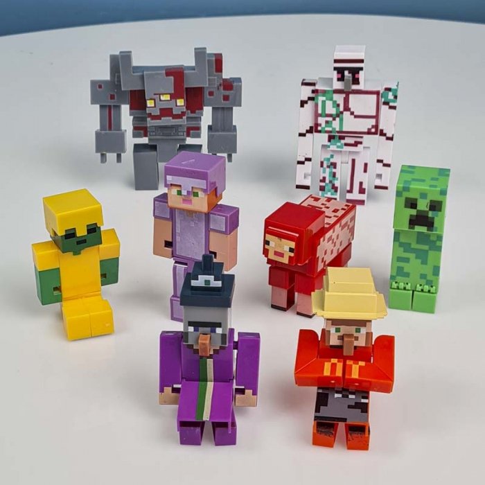 مینی فیگور 8 عددی ماینکرفت MINECRAFT کد P/19744/A