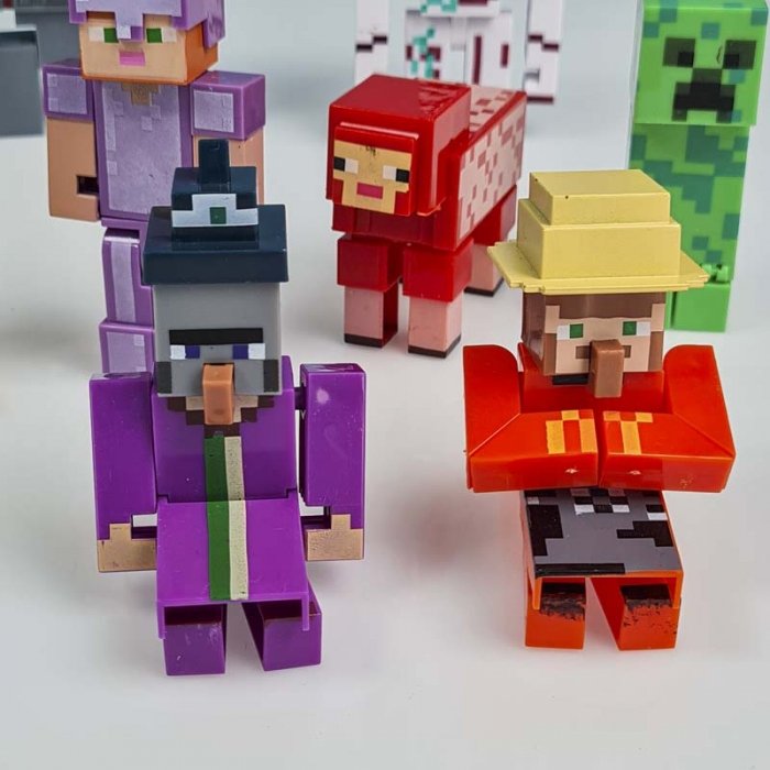 اکشن فیگور 8 عددی ماینکرفت MINECRAFT کد P/19744/A