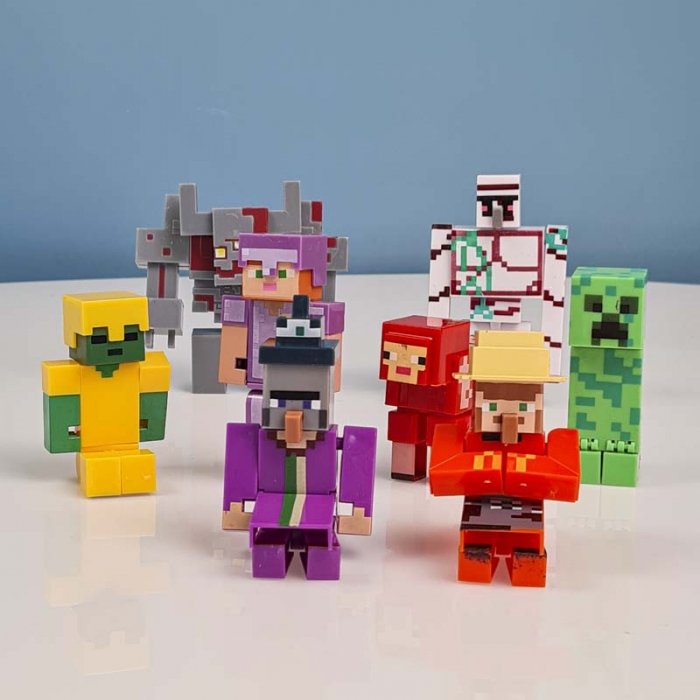 اکشن فیگور 8 عددی ماینکرفت MINECRAFT کد P/19744/A