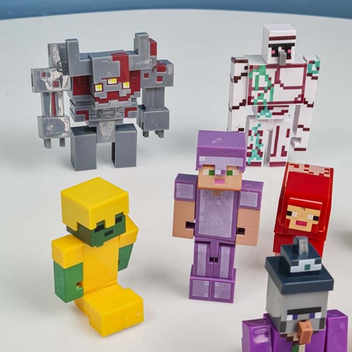 اکشن فیگور 8 عددی ماینکرفت MINECRAFT کد P/19744/A