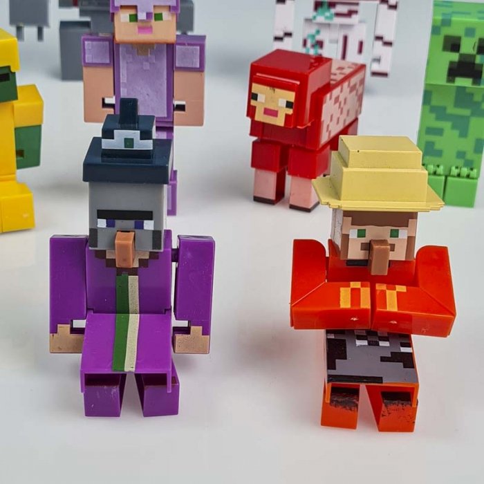 اکشن فیگور 8 عددی ماینکرفت MINECRAFT کد P/19744/A