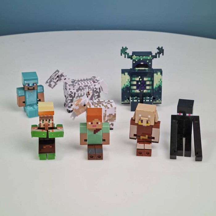 مینی فیگور 8 عددی ماینکرفت MINECRAFT کد P/19744/B