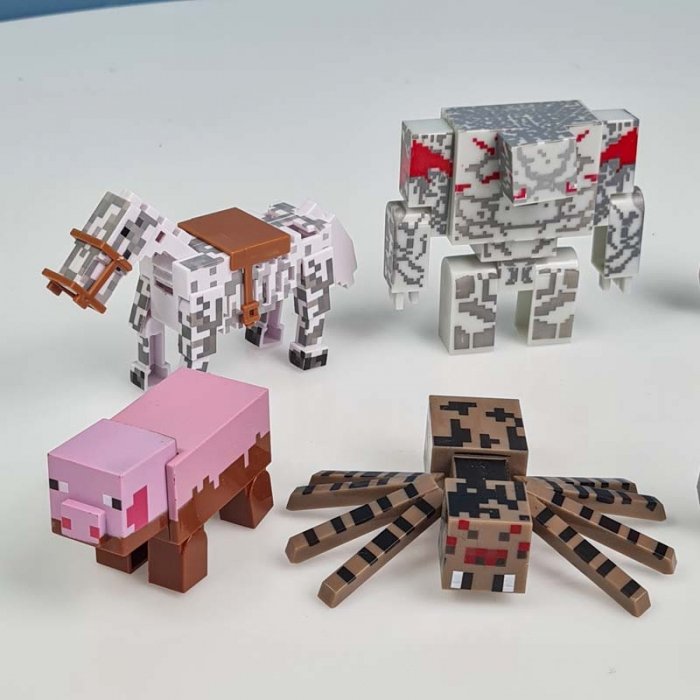 اکشن فیگور 8 عددی ماینکرفت MINECRAFT کد P/19744/C
