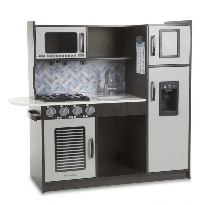 آشپزخانه چوبی کودک ملیسا و داگ melissa & doug Chef's Kitchen Charcoal کد 4010