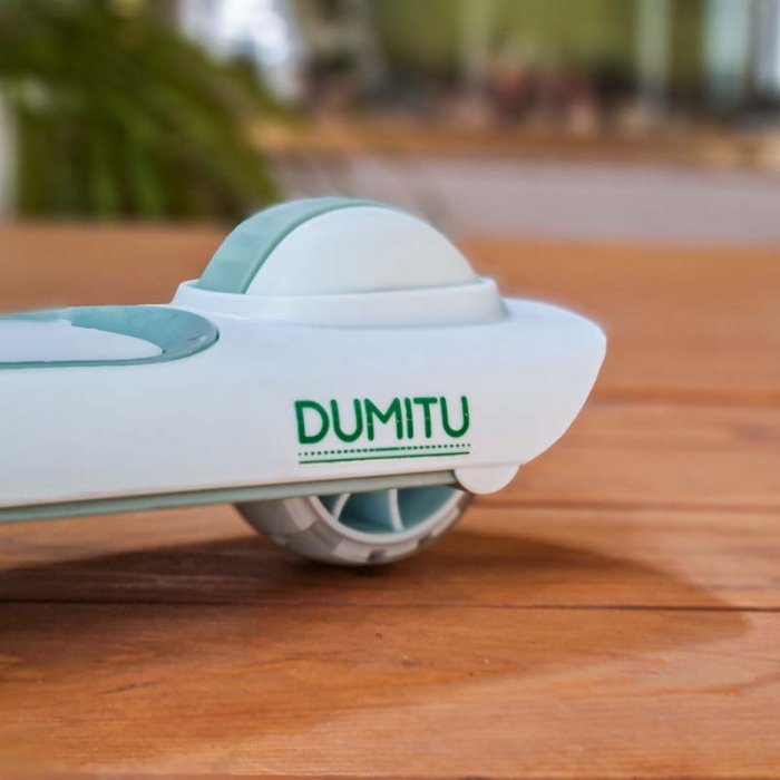 اسکوتر کودک 2 در 1 تاشو بلوتوثی دومیتو DUMITU رنگ سبز کمرنگ کد P/SDT02/LS