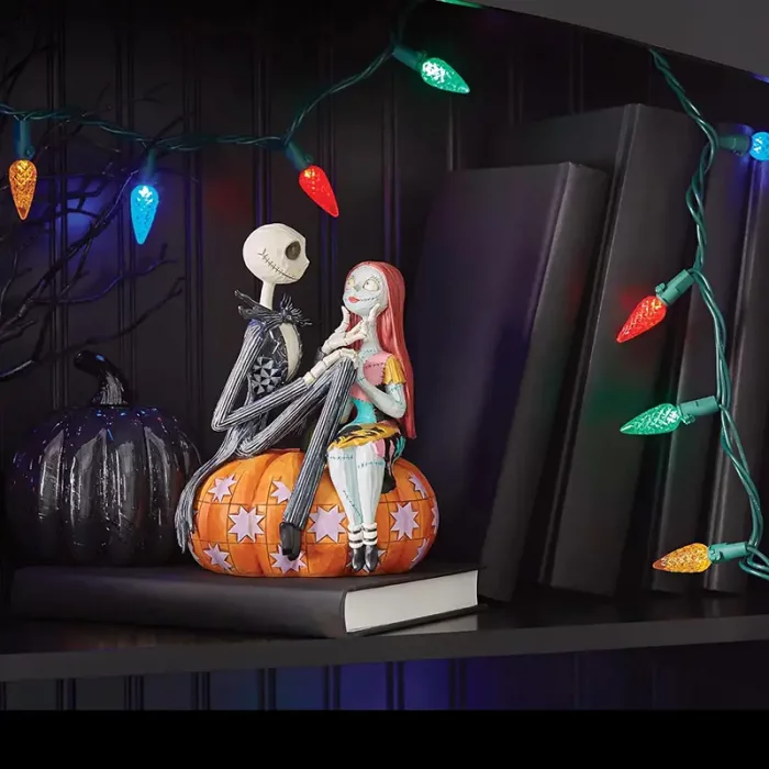 فیگور دیزنی جک و سالی Jack and Sally on a Pumpkin کد 6014358