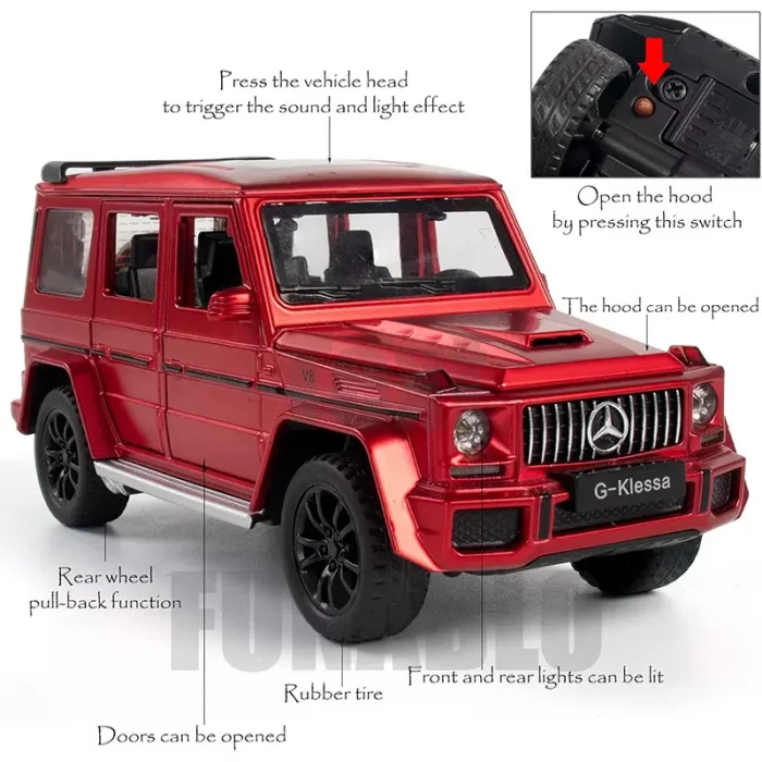ماکت ماشین بنز جی کلاس G-Class کد 28CZA