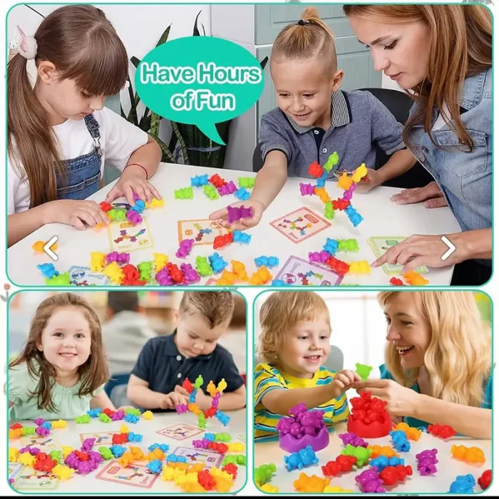 اسباب بازی مونته سوری رنگ ها و حیوانات کد 218886