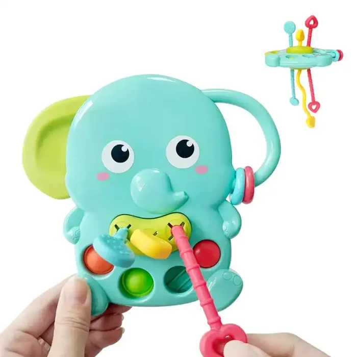 اسباب بازی نوزاد بیزی بال فیل هانگر HUANGER کد HE0195