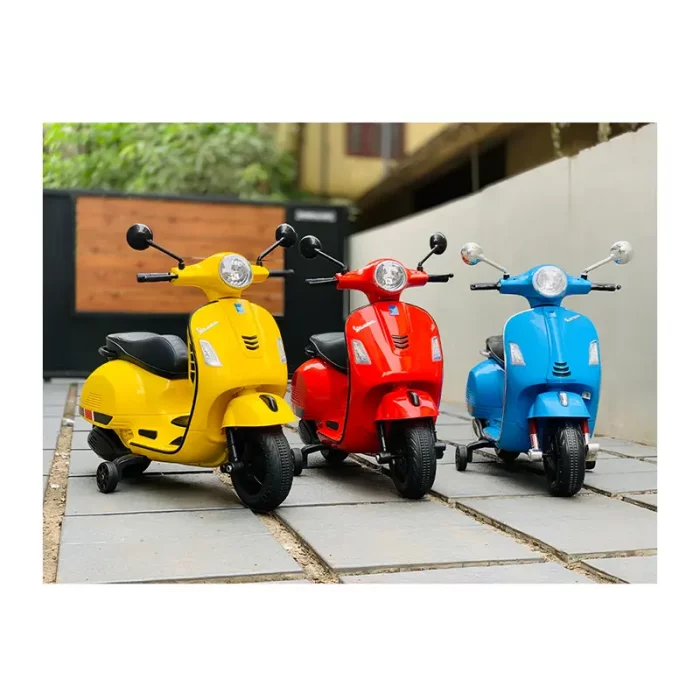 موتور شارژی وسپا رنگ زرد کد P/5640/ZA