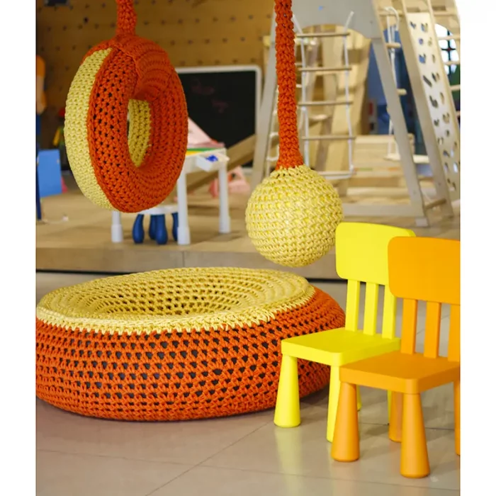 تاب کودک توپی تارتن یا کروچت رنگ طوسی کد 6559726
