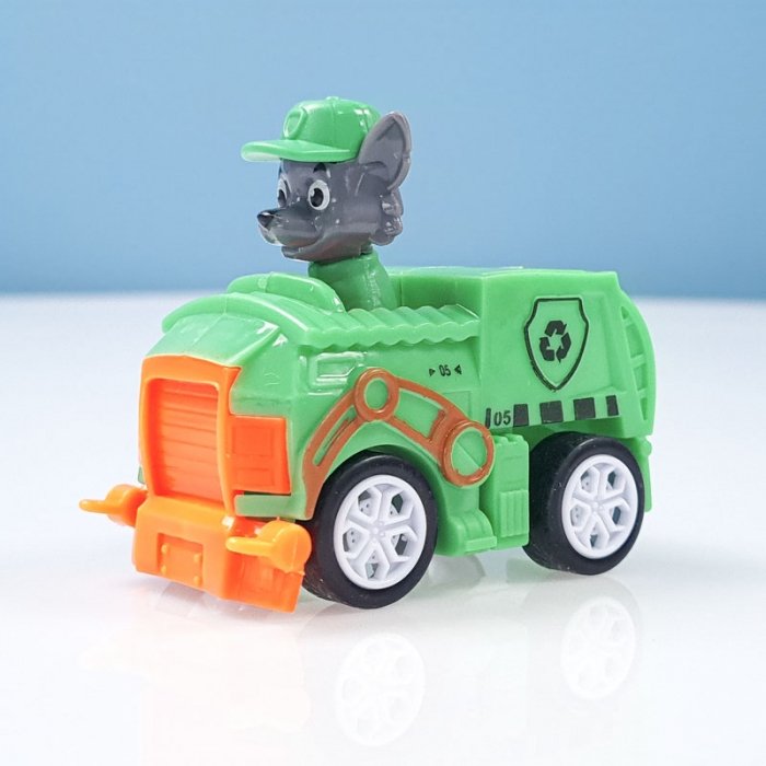 فیگور7 عددی سگهای نگهبان پاوپاترول paw patrol با ماشین  مدل P6631