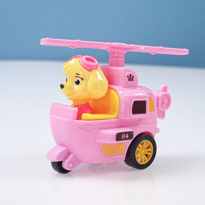 فیگور7 عددی سگهای نگهبان پاوپاترول paw patrol با ماشین  مدل P6631