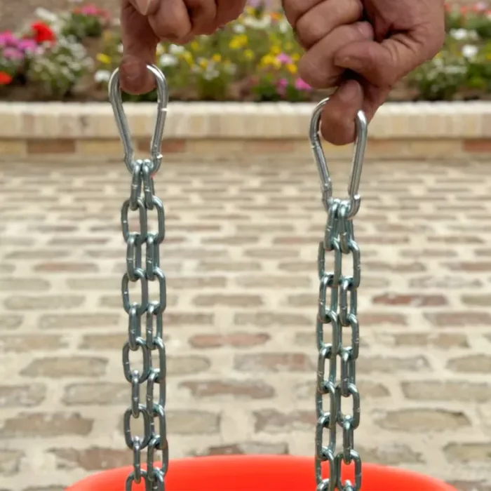 کفی تاب کودک حفاظ دار با زنجیر نارنجی مدل یکتا کد 5637249