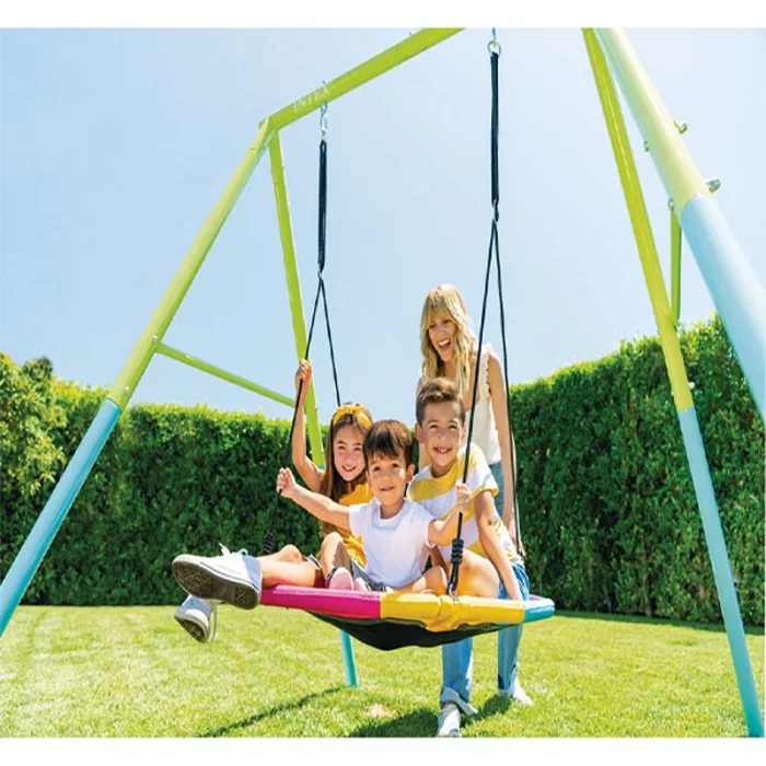 تاب سبدی کودک اینتکس پایه فلزی Intex Swing کد 44111