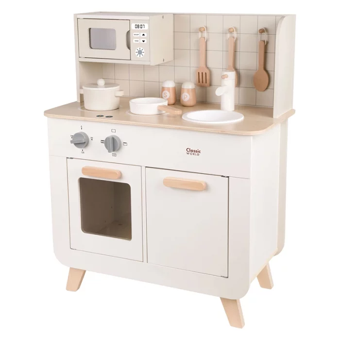 آشپزخانه چوبی کلاسیک ورلد classic world Chef’s Kitchen Set کد 50623