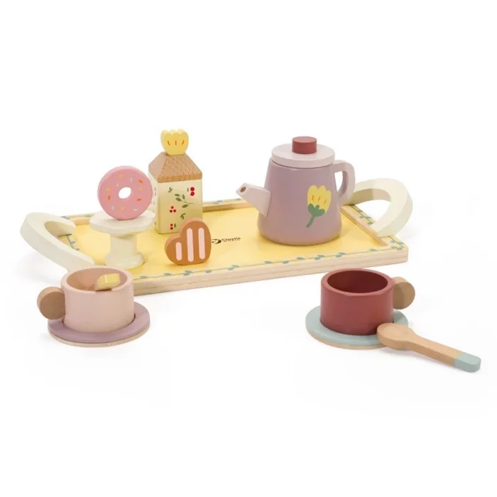 ست چای خوری چوبی کلاسیک ورلد GRACE Afternoon Tea Set classic world کد 50577
