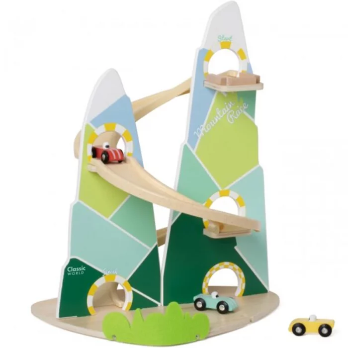 ریسینگ ماشین چوبی کلاسیک ورلد classic world Mountain Racer کد 20231