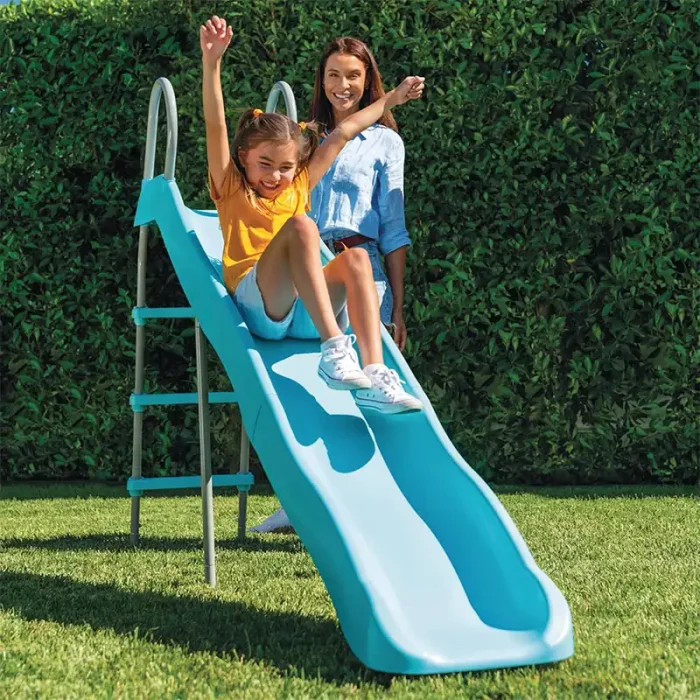 سرسره کودک پایه فلزی 4 پله اینتکس INTEX کد 44107
