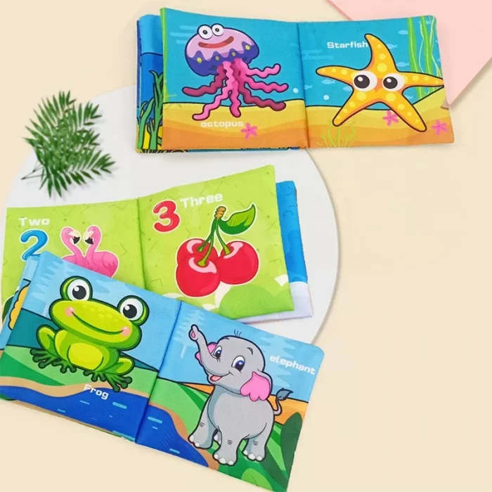 کتاب پارچه ای آموزشی مدل دایناسور کد 665326