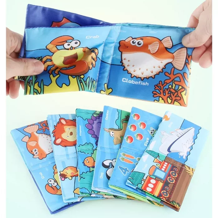 کتاب پارچه ای آموزشی مدل دایناسور کد 665326
