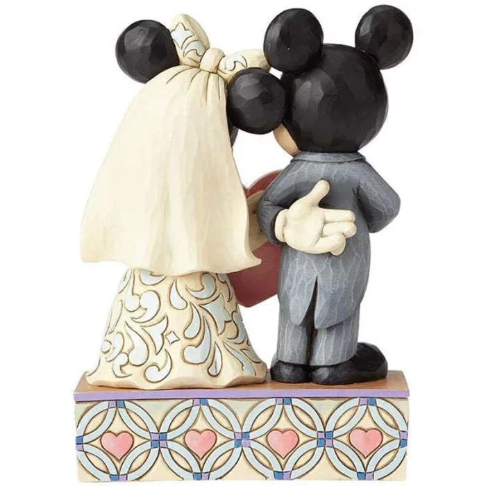 فیگور دیزنی عروسی میکی موس و مینی موس Mickey Mouse & Minnie Mouse Wedding with Heart کد 4059748