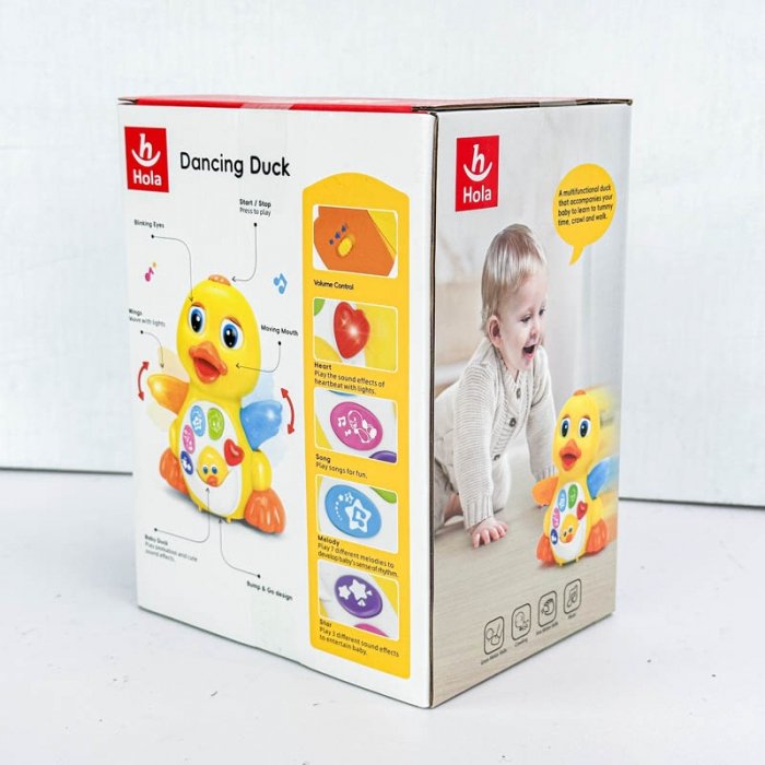 اسباب بازی اردک موزیکال هولی تویز Huile Toys  کد P/808/A