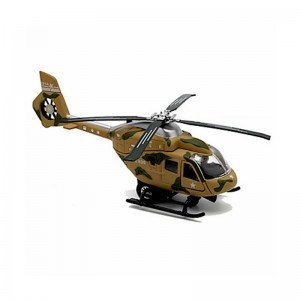 هلیکوپتر نظامی سبز مدل MHD86